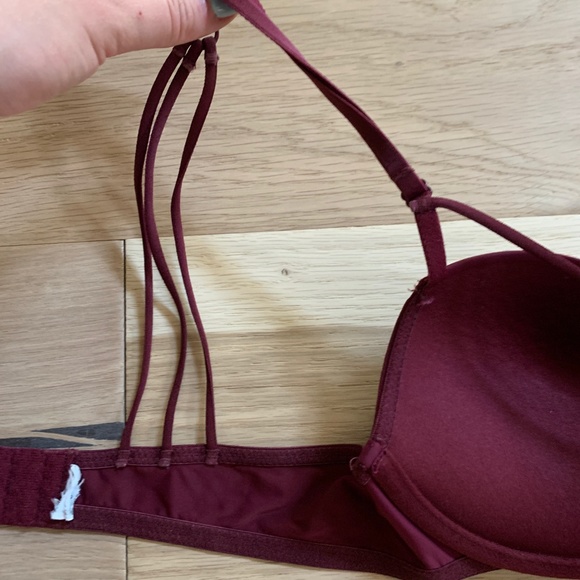 FOREVER 21 Dark Red Strappy Detail Bra - Picture 6 of 6